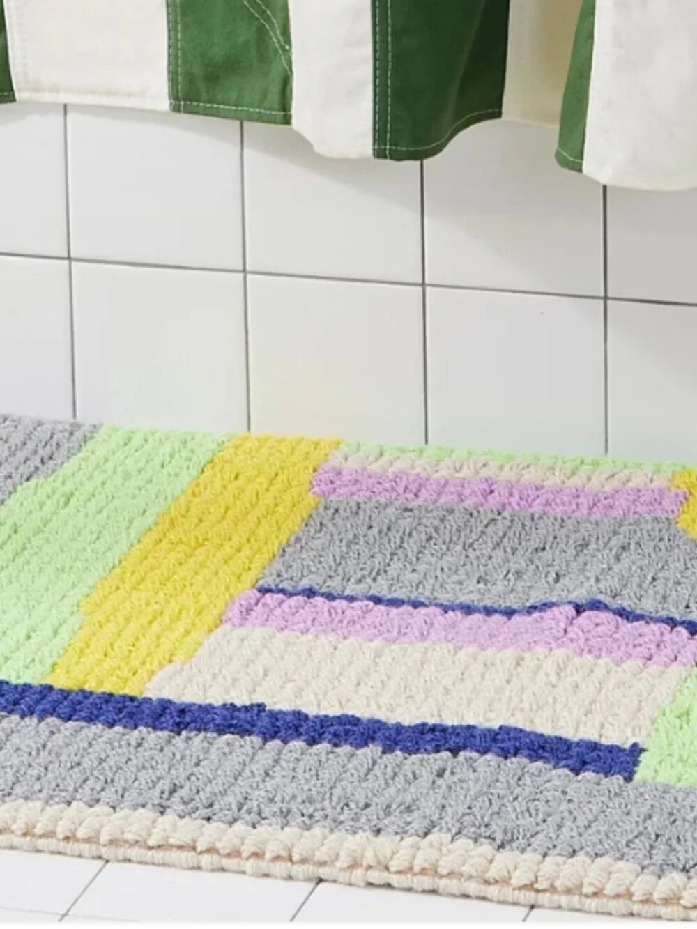 Quiet Town Recycled Bath Rug